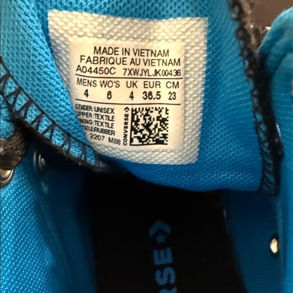 Converse All Star Chuck Taylor High-Top Graffiti Men’s Size 4 Women’s 6 Sneakers - Picture 2 of 11